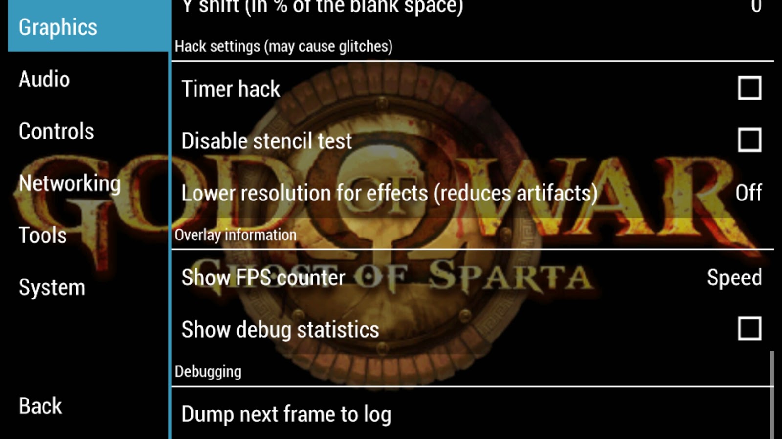 Ppsspp android settings
