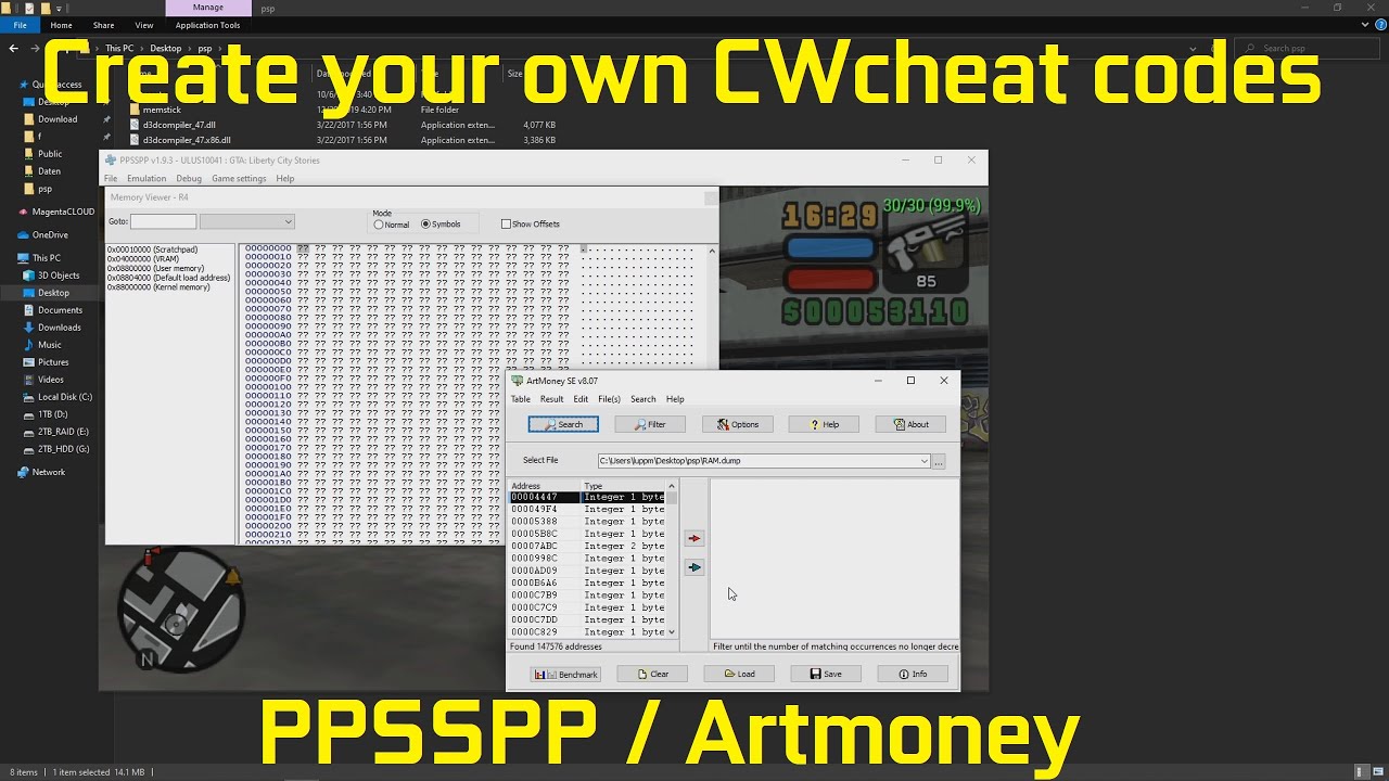 How to use cheat engine for ppsspp gratis